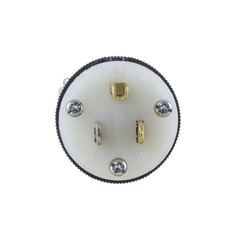 Clavija Entrada Recta/ 15A 125V/ 2 Polos 3 Hilos/ Nema 5-15P/ Grado Industrial- Comercial.