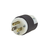 Clavija Entrada Recta/ 15A 125V/ 2 Polos 3 Hilos/ Nema 5-15P/ Grado Industrial- Comercial.