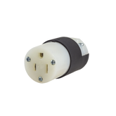 Conector Entrada Recta/ 15A 125V/ 2 Polos 3 Hilos/ Nema 5-15R/ Grado Industrial- Comercial.