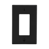 Tapa para Contacto Dúplex Color Negro.