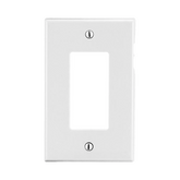 Tapa para Contacto Rectangular Color Blanco.