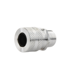 Conector de cable, de aluminio macho recto, .50 - .63 ", 1/2".
