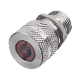 Conector de cable, de aluminio macho recto, .50 - .63 ", 1/2".