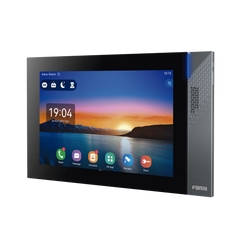 Monitor IP/SIP para interior con Android, Wi-Fi, Bluetooth, Pantalla táctil de 10.1", audio de 2 vías, PoE, 8 interfaces de entrada de alarma.