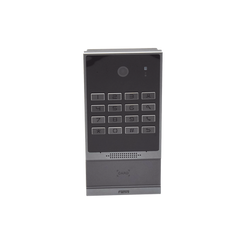 Videoportero SIP para Control de Acceso, Teclado numérico iluminado, 2 relevadores, anti-vandálico, IP66 y IK07, PoE