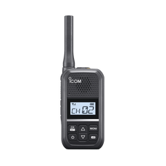 Radio Portátil Analógico UHF ICOM IC-F200 / 2W / 16 Canales / 450-470 MHz / IP54 / MIL-STD810 / Audio 600 mW / USB-C