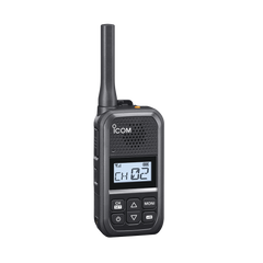 Radio Portátil Analógico UHF ICOM IC-F200 / 2W / 16 Canales / 450-470 MHz / IP54 / MIL-STD810 / Audio 600 mW / USB-C