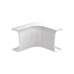 Esquinero interior, para uso con canaleta LD5, material ABS, Color Blanco