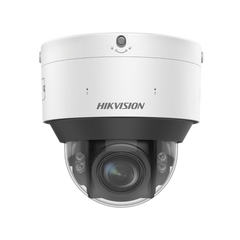 Domo IP 8 Megapixel / Lente Mot. 2.8 - 12 mm / Dual Light (30 mts IR + 30 mts Luz Blanca) / IK10 / IP67 / Reconocimiento Facial / WDR 140 dB / DeepinView / Búsqueda por Atributos / Heat Map / ACUSENSE / DARKFIGHTER S / Audio de Dos Vías