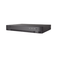 DVR 16 Canales TURBOHD + 8 Canales IP / 5 Megapixel Lite - 3K Lite / Audio de Dos Vías por Coaxitron / Reconocimiento Facial / ACUSENSE (Evita falsas alarmas) / 1 Bahía de Disco Duro / Salida de Video en Full HD