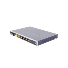 Switch PoE Industrial Capa 3, Con 24 Puertos PoE Gigabit 802.3af/at, 4 Puertos SFP Compartidos 100 / 1000X, Soporta temperaturas extremas de -40 ~ 75°C
