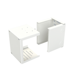 Gabinete Diseñado para el Resguardo de Sirena de 15 Watt.