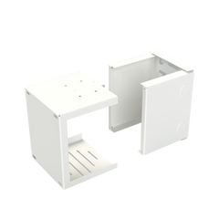 Gabinete diseñado para el Resguardo de Sirena de 15 Watt.