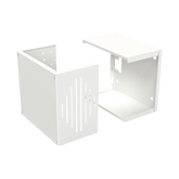 Gabinete para Resguardo de Sirena de 30 W (SF581A o SF581L No incluida), Preparación para Tamper (No incluido).