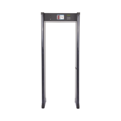 Arco Detector de Metales de 6 Zonas con Anclaje para Fijarse al Piso. Incluye Sensor IR para evitar falsas Alarmas / Certificado por la Administración Federal de Aviación de EE. UU. (FAA)