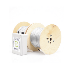 Cable Sensor Perimetral IRONCLAD / 610 m (2,000 ft) / 2 Zonas / Cerca Ciclónica / Sin Falsas Alarmas por Viento / Tarjeta LPU400 / Calibración por Software