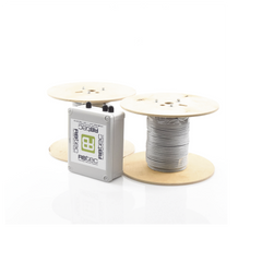 Kit IRONCLAD de Cable Sensor Perimetral Blindado / 150 m (492 ft) / 2 Zonas Independientes / Deteccion por Vibracion / Sin Falsas Alarmas / Tarjeta LPU400 / Calibracion por Software