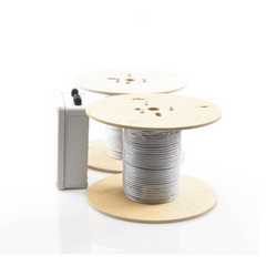 Kit IRONCLAD de Cable Sensor Perimetral Blindado / 150 m (492 ft) / 2 Zonas Independientes / Deteccion por Vibracion / Sin Falsas Alarmas / Tarjeta LPU400 / Calibracion por Software