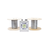 Kit de Cable Sensor Para Cerca Ciclonica IRONCLAD / 150 METROS / 2 ZONAS; 75 METROS POR ZONA / Sin Falsas Alarmas por Viento / TODO Incluido/TARJETA LPU400/ Calibración por Software