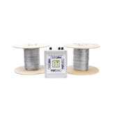 Kit de Cable Sensor Perimetral Para Cercas Ciclonicas IRONCLAD/ 305 METROS / 2 ZONAS; 152 METROS POR ZONA / Sin Falsas Alarmas por Viento / TODO Incluido TARJETA LPU400/ Calibración por Software