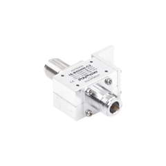 Protector RF Coaxial Para 125 a 1000 MHz Con Ceja Frontal Con Conectores N Hembra en Ambos Lados, 50 Ω