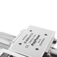 Protector RF Coaxial Para 10 - 1000 MHz de Ceja Frontal y Conectores N Hembra en Ambos Lados, 50 Ω