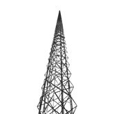 Torre de Fibra de Carbono 18.3 metros (60 pies) Autosoportada- ULTRA LIGERA.