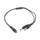 Cable con conector Jack hembra 3.5 mm con 2 salidas de Jack macho