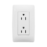 Contacto Dúplex de 127 V~60 Hz 15 A / Color Blanco.