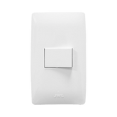 Apagador Sencillo de 127 V~60 Hz 10 A / Color Blanco.