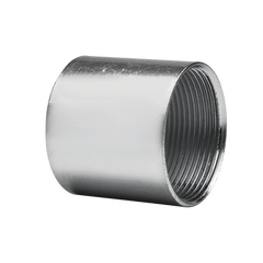 Cople Galvanizado de 1" (25 mm) para Tubo Conduit Cédula 40.