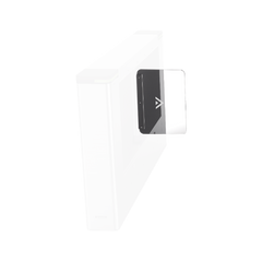 Aleta de Acrílico para formar carriles de 110 cms en torniquetes Hikvision Series DS-K3B501 y DS-K3B601 / Uso en accesos amplios para silla de ruedas