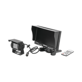 Sistema Profesional Alámbrico de Cámara de Reversa y Monitor para Vehículos de Trabajo y Montacargas