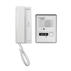 Kit de audio portero con un auricular (expandible hasta 3 auriculares)