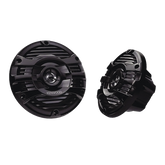 Par de altavoces fabricados en grado marinos en color negro de 6.5" potencia máxima de 150 W
