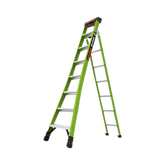 Escalera de Tijera 3 en 1 de 2.44 Metros, Fibra de Vidrio (SKU13908-001). Hecha en E.U.A. (Versión 2.0)
