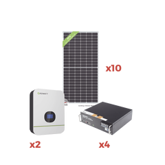 KIT DE ENERGIA SOLAR PARA MINISPLIT 220VCA 2000W