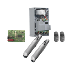 Kit de operadores AXO 5024 Para puertas Abatibles de hasta 5 Metros y 400 Kg de peso por hoja