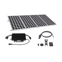 Kit Solar para Interconexión de 2.2KW de Potencia Pico 220Vcc con Microinversor y 4 Módulos de 550 W (Incluye Montaje )