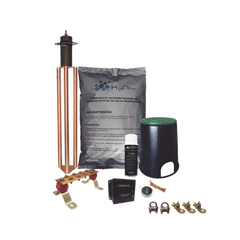 Kit de Tierra Física con Electrodo Magnetoactivo de 45 AMP Y Supresor de Picos SOHO