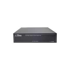 Kit de TRANSCEPTOR ACTIVO DE 8 CANALES / VIDEO+PODER en un solo Cable UTP / 150 metros en 4K, 200 metros en 5 MP/ Envía 36 Vcc y Recibe 12 Vcc / TODO INCLUIDO PARA RACK / Compatible con cámaras HD-TVI/CVI/AHD/CVBS / INSTALACIÓN LIMPIA