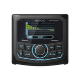 Estéreo marino sumergible IP66, con pantalla de 2.7 pulgadas, conexión Bluetooth, iluminación multicolor variable, con entrada USB