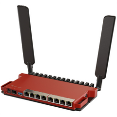 Router inalámbrico 2.4GHz AX / 8 puertos Gigabit / 1 SFP 2.5Gbps/ Soporta contenedores