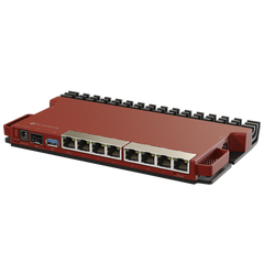 Router con CPU ARM / 8 Puertos GE / SFP 2.5G / montaje 1U