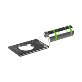 Zapata de compresión LCA1-38-E, para cal. 1 Awg, Barreno para tornillo prisionero de 3/8, 1 Pieza