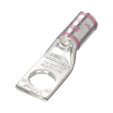 Terminal Conector Barril de 1 Orificio 1/2", con Talón para Mirilla, para cable 1/0 AWG.