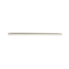 Canaleta LD10 de PVC rígido, con cinta adhesiva para instalación sin herramientas, de 38.4 x 24 x 3048 mm, Color Blanco Mate