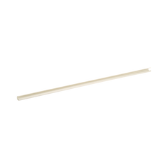 Canaleta LD3 de PVC rígido, con cinta adhesiva para instalación sin herramientas, 19.6 x 11.2 x 1828.8 mm, Color Blanco Mate