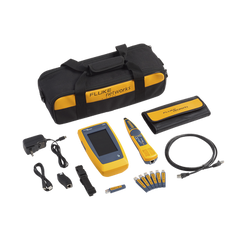 Kit Avanzado de Calificador de Red LinkIQ, Para Verificar Rendimiento de Cableado Hasta 10Gbps Basado en Frecuencia, con Pantalla Multitáctil a Color