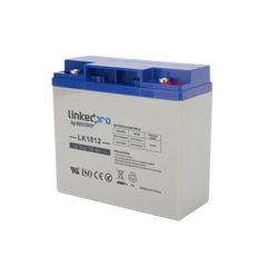 Batería de respaldo 12 V | 18 Ah | AGM | Especial para Seguridad Electrónica | UPS | Sistemas de Emergencia | Vida útil 5 años | Terminales T1